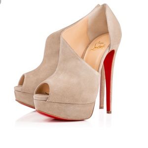 Christian Louboutin Verita Veau Platform Pierre